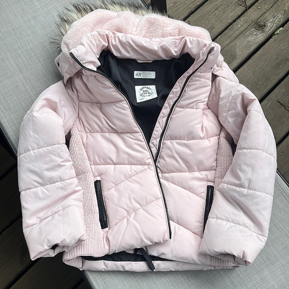 Baby Pink H&M Tween Coat - Picture 2 of 5